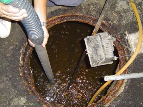 龙口隔油池清理